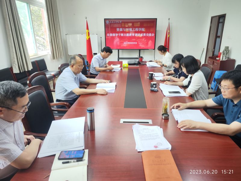 冰球突破mg正规官网召开主题教育调研成果交流会