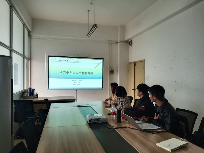 冰球突破mg正规官网新区党支部学习十九届五中全会精神